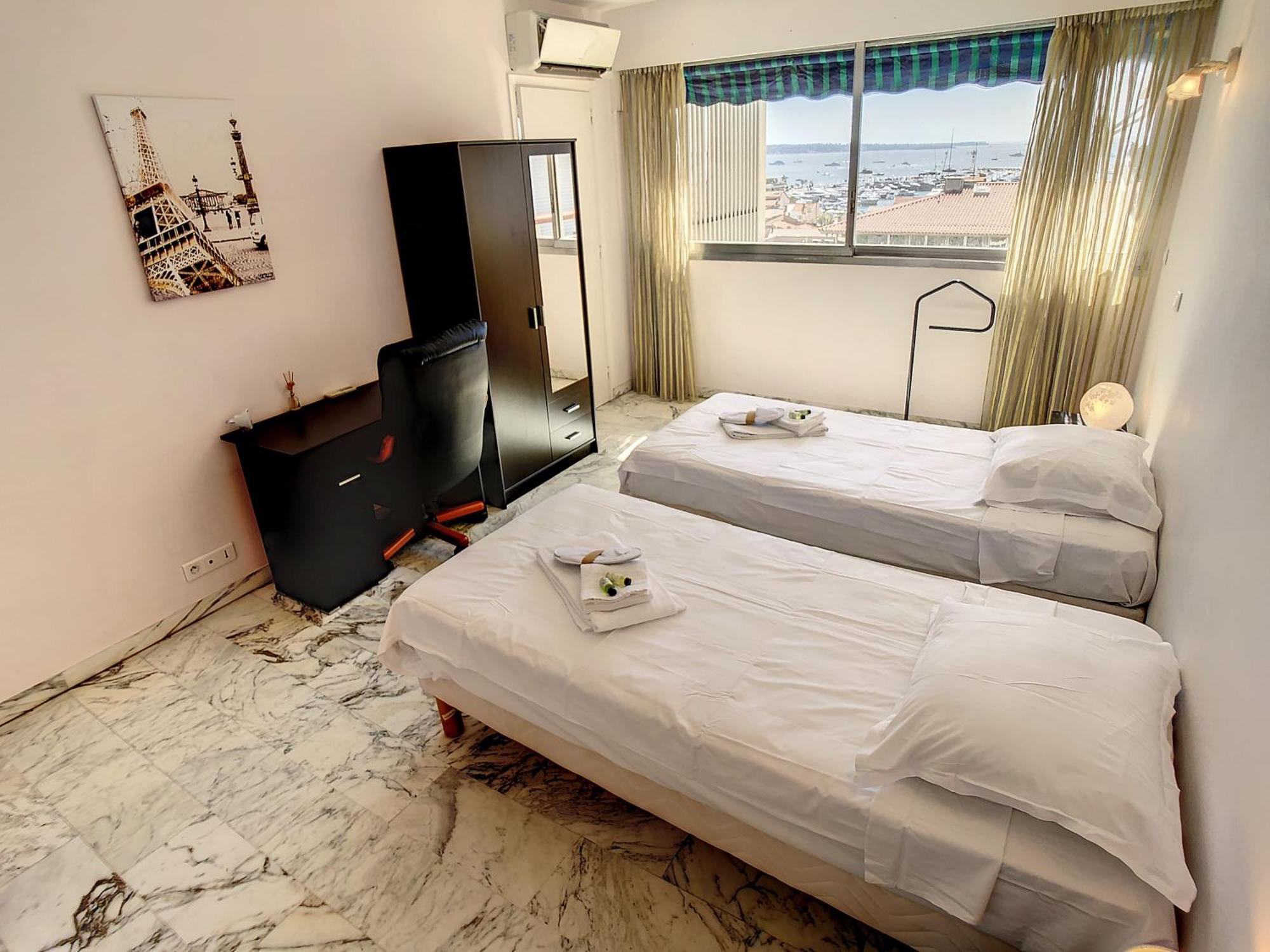 2, 3 And 4 Bedroom Sea View Forville Apartments 5 Mins From The Palais Cannes Quarto foto